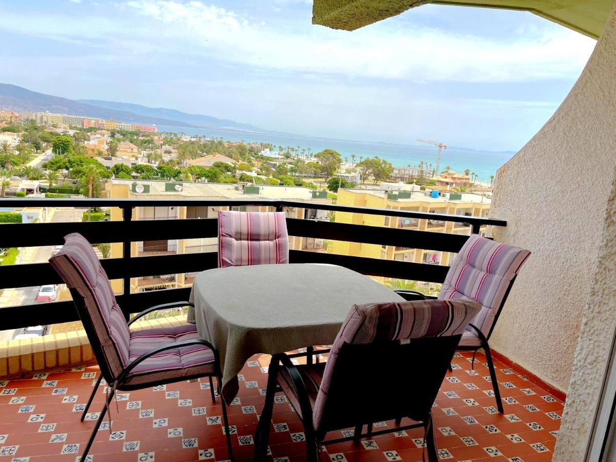 Apartamento Roquetas De Mar Urbanizacion, 2 Dormitorios, Gran Terraza Con Vista Al Mar, Wi-Fi, Parking Y Piscina 외부 사진