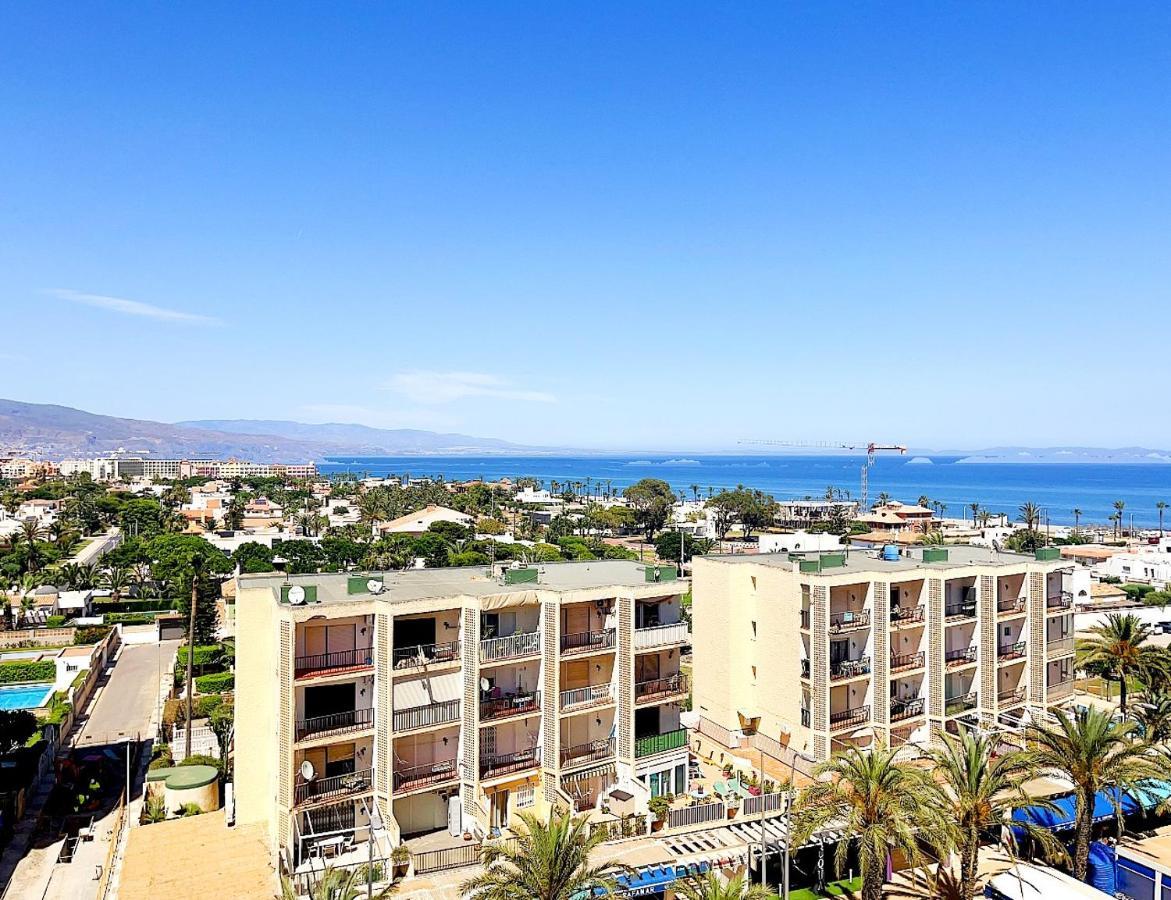 Apartamento Roquetas De Mar Urbanizacion, 2 Dormitorios, Gran Terraza Con Vista Al Mar, Wi-Fi, Parking Y Piscina 외부 사진